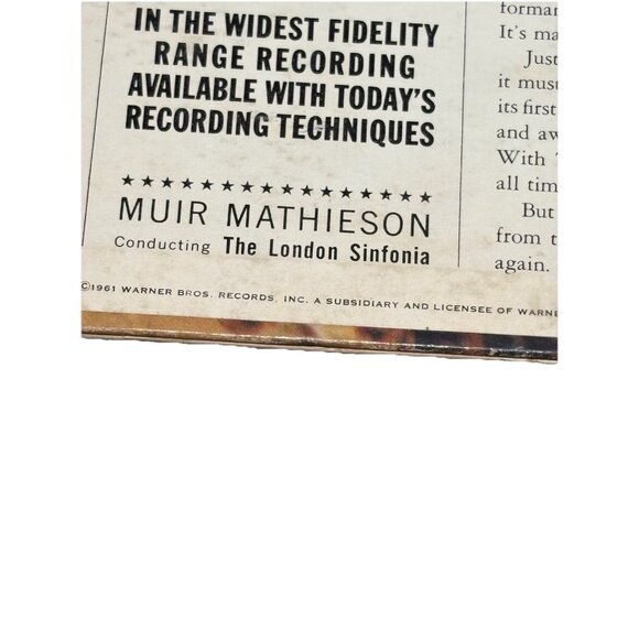 GONE WITH THE WIND Movie Soundtrack - Max Steiner - 12" Vinyl Record LP 1961 - Picture 5 of 7